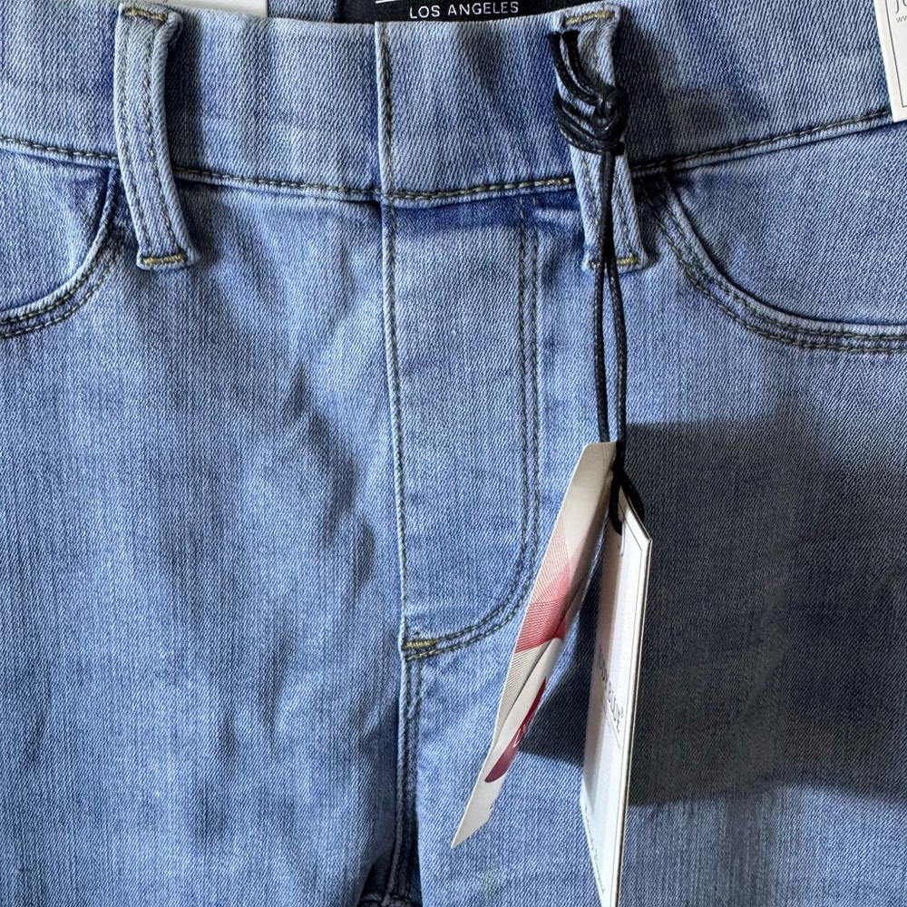 Judy Blue Mid Rise 9.5” Pull On Skinny Jeggings Light Wash Inseam 28” size 9/29 - Picture 7 of 16